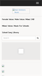 Mobile Screenshot of alansimmonsmusic.com